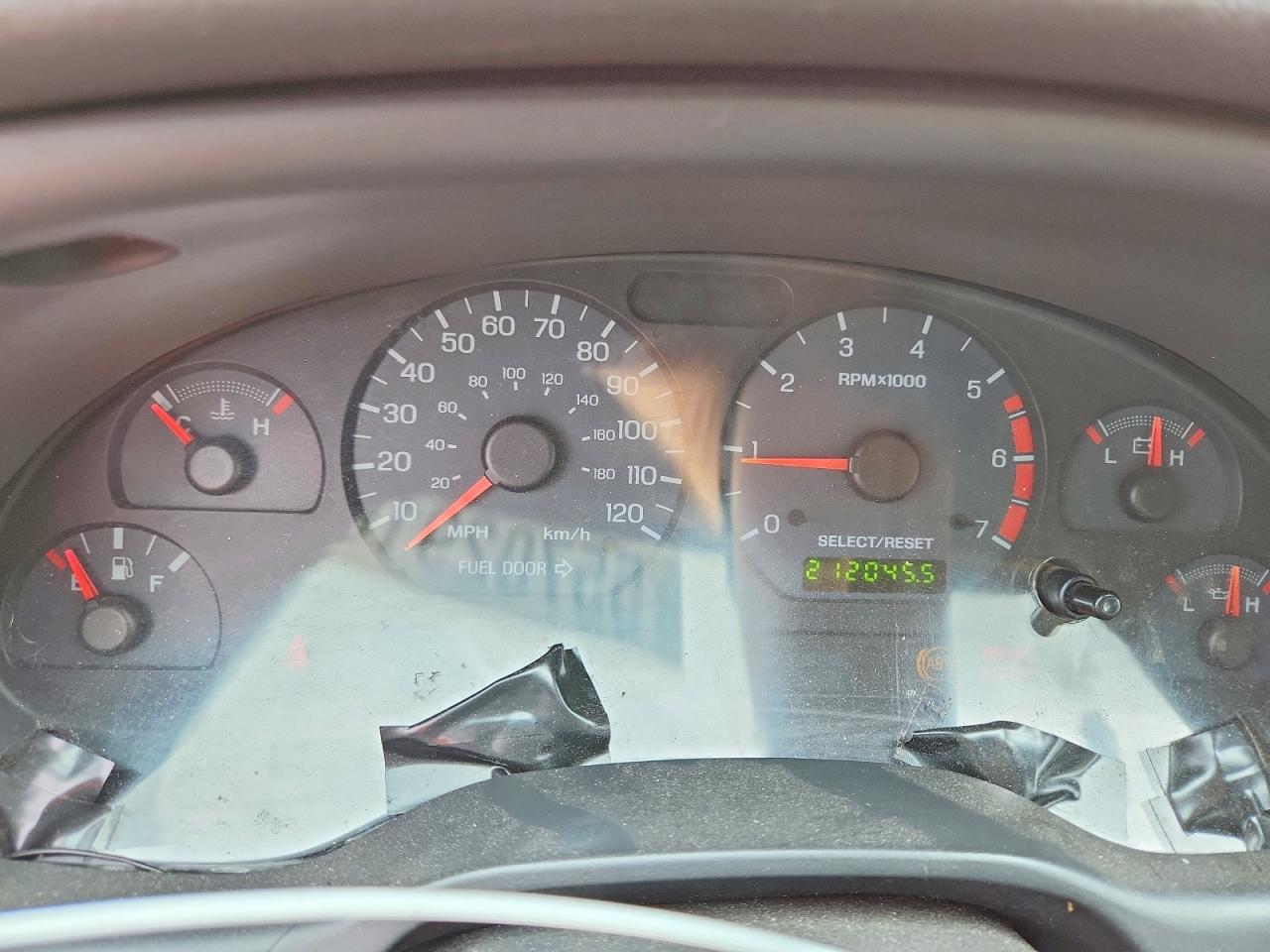2004 Ford Mustang Orange vin: 1FAFP40654F173314