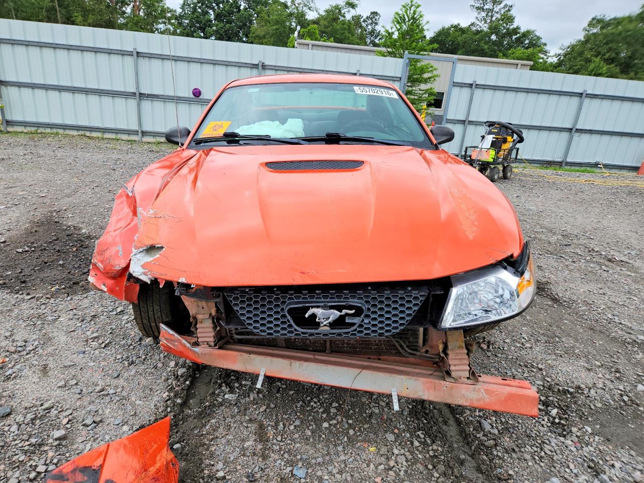 2004 Ford Mustang Orange vin: 1FAFP40654F173314