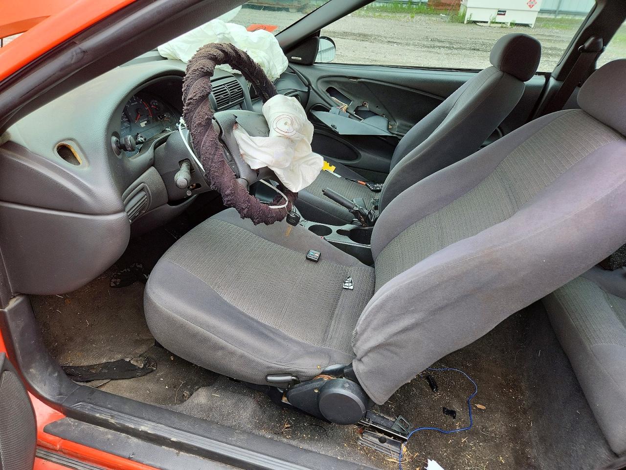2004 Ford Mustang Orange vin: 1FAFP40654F173314