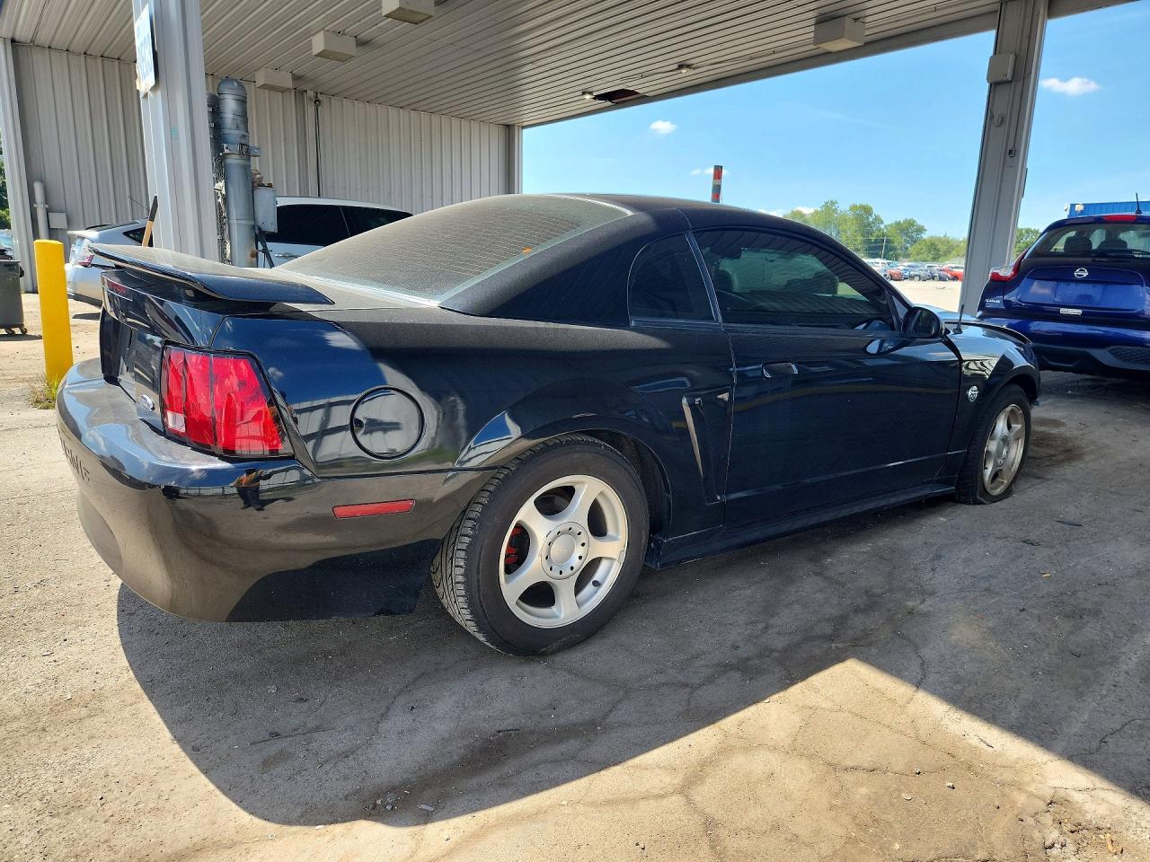 2004 Ford Mustang Black vin: 1FAFP40654F197970