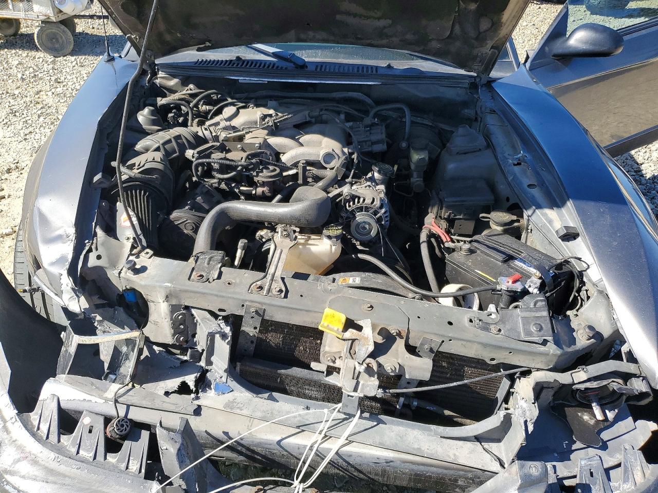 2004 Ford Mustang Gray vin: 1FAFP40664F212699
