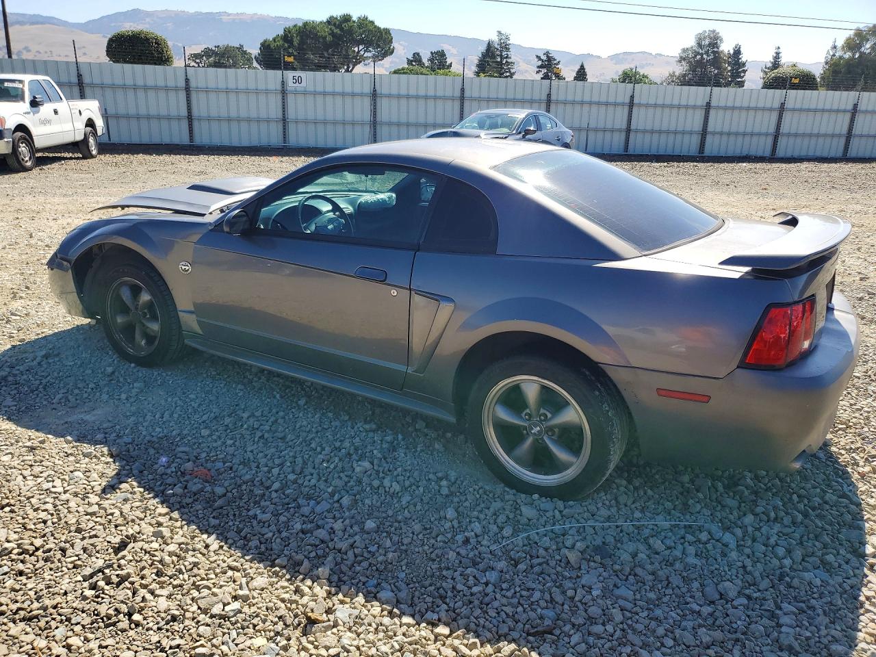 2004 Ford Mustang Gray vin: 1FAFP40664F212699