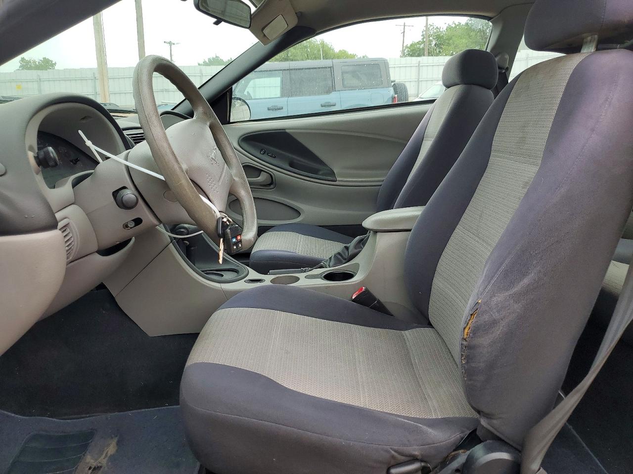 2004 Ford Mustang Blue vin: 1FAFP40674F148611