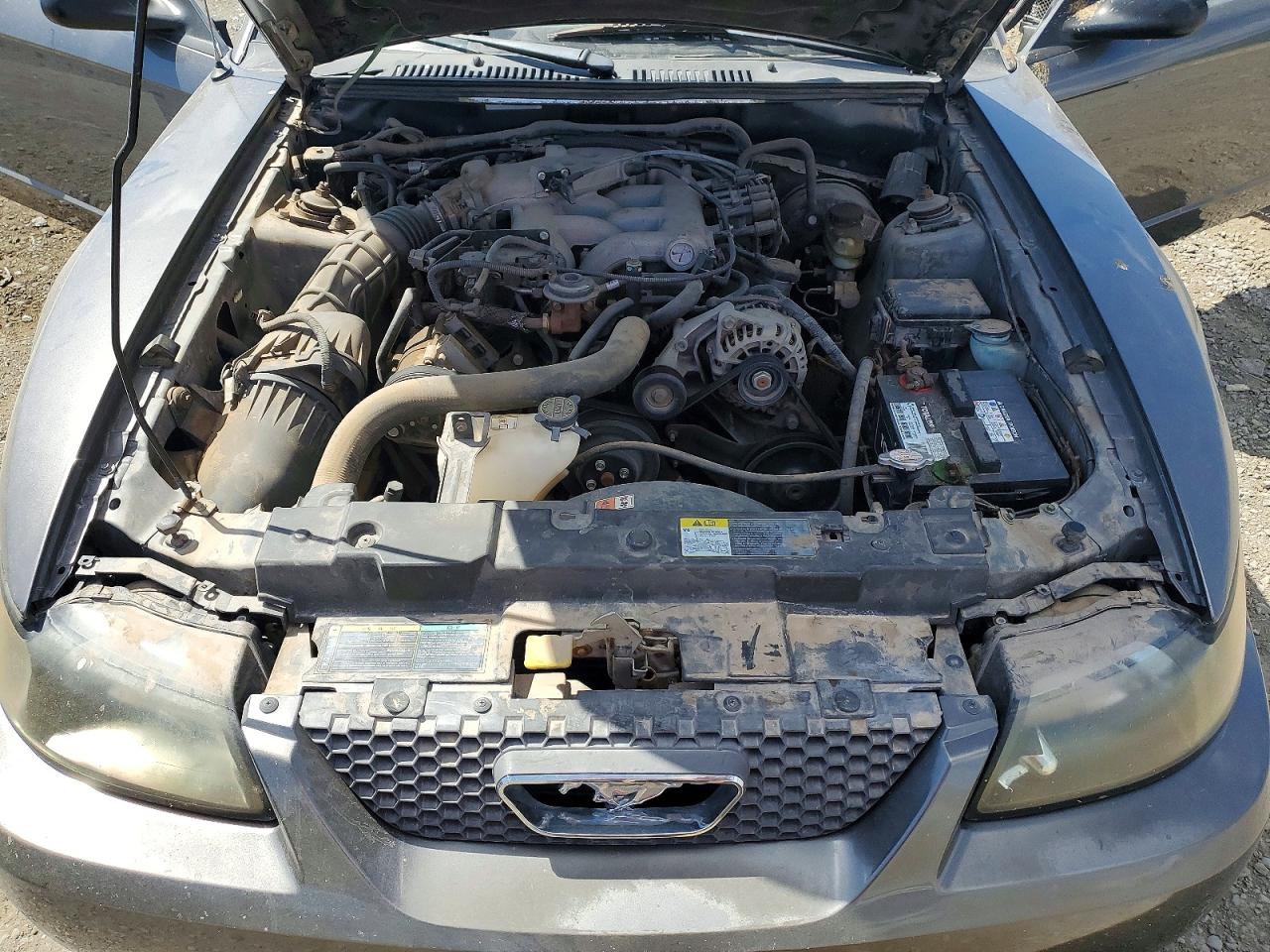 2004 Ford Mustang Gray vin: 1FAFP40684F140663