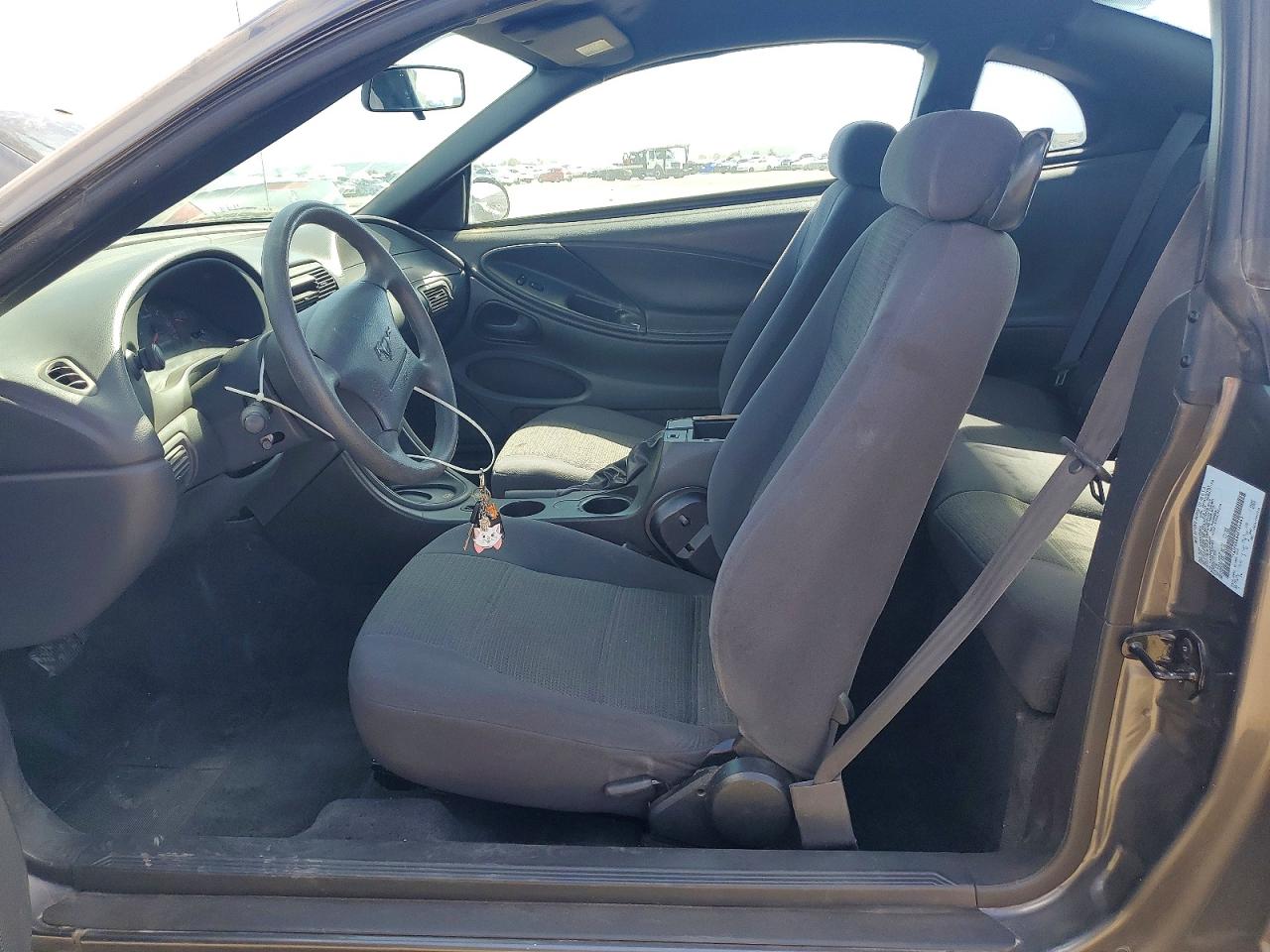 2004 Ford Mustang Gray vin: 1FAFP40684F140663