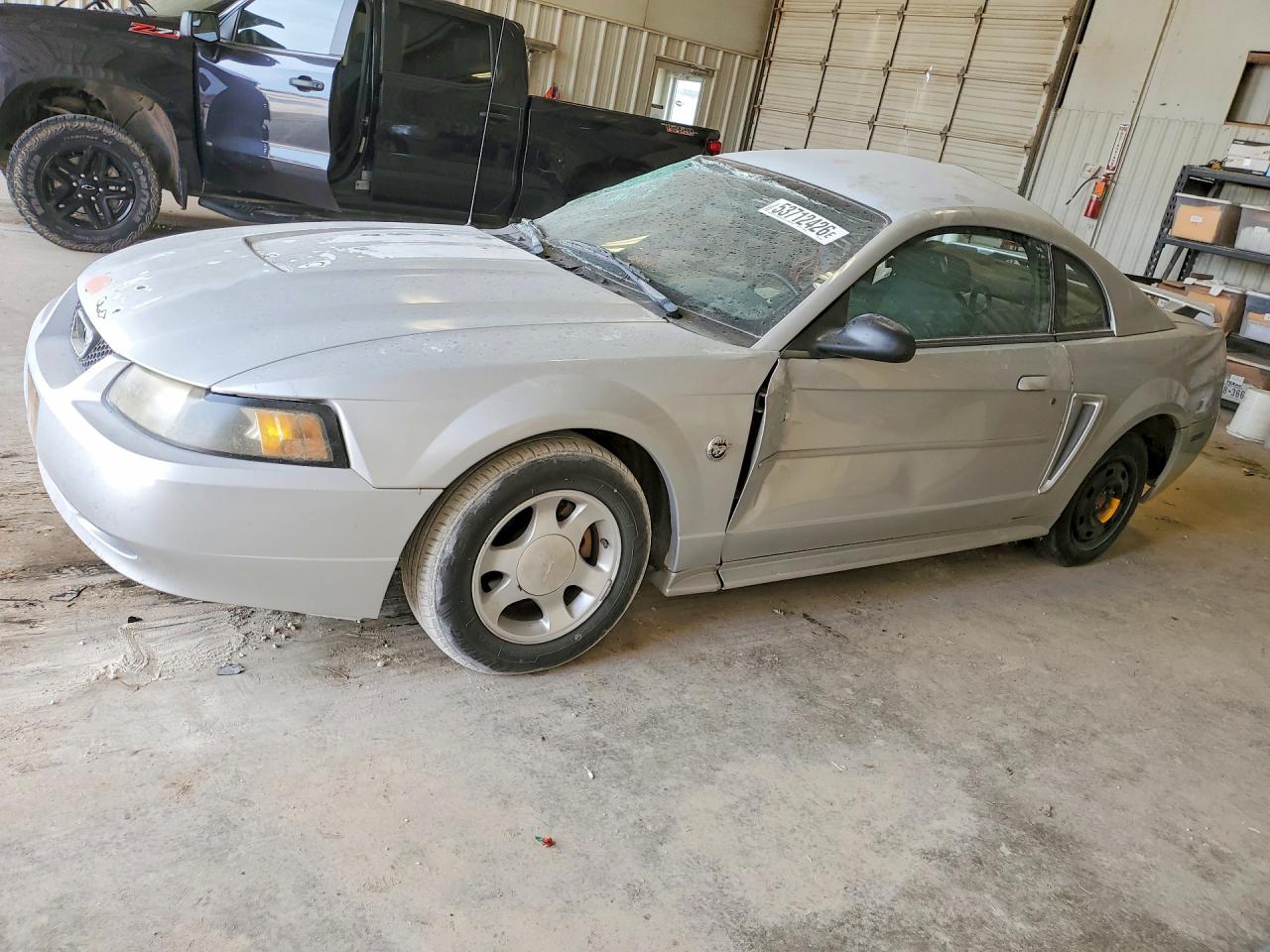 2004 Ford Mustang Silver vin: 1FAFP40694F179116