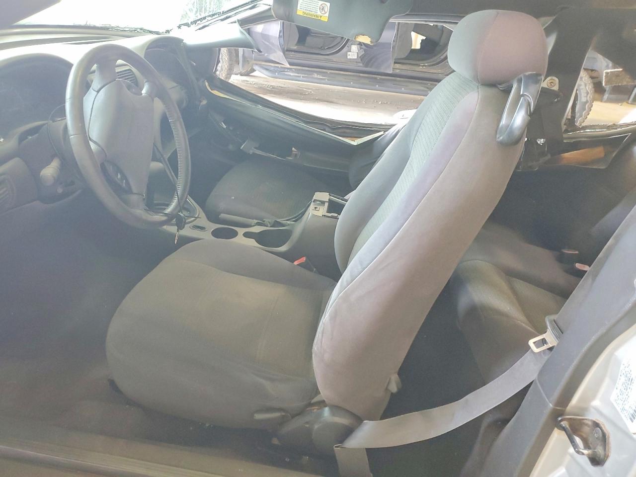 2004 Ford Mustang Silver vin: 1FAFP40694F179116