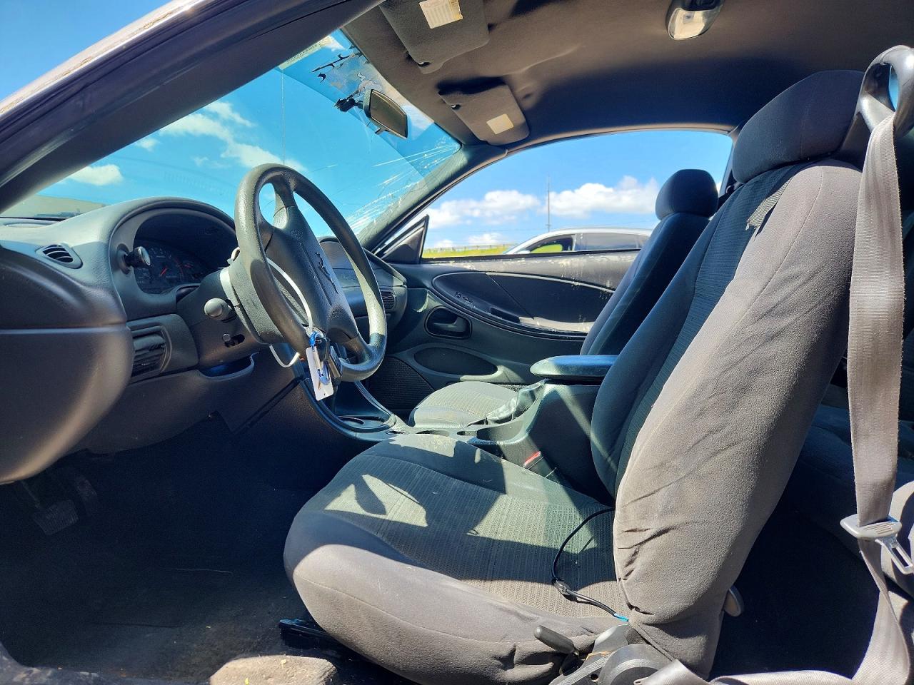 2004 Ford Mustang Charcoal vin: 1FAFP40694F194974