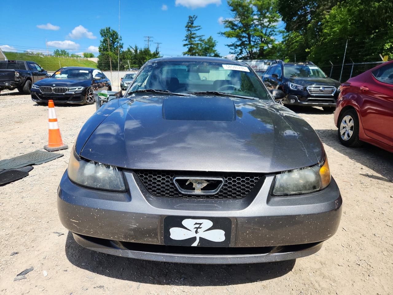 2004 Ford Mustang Charcoal vin: 1FAFP40694F194974