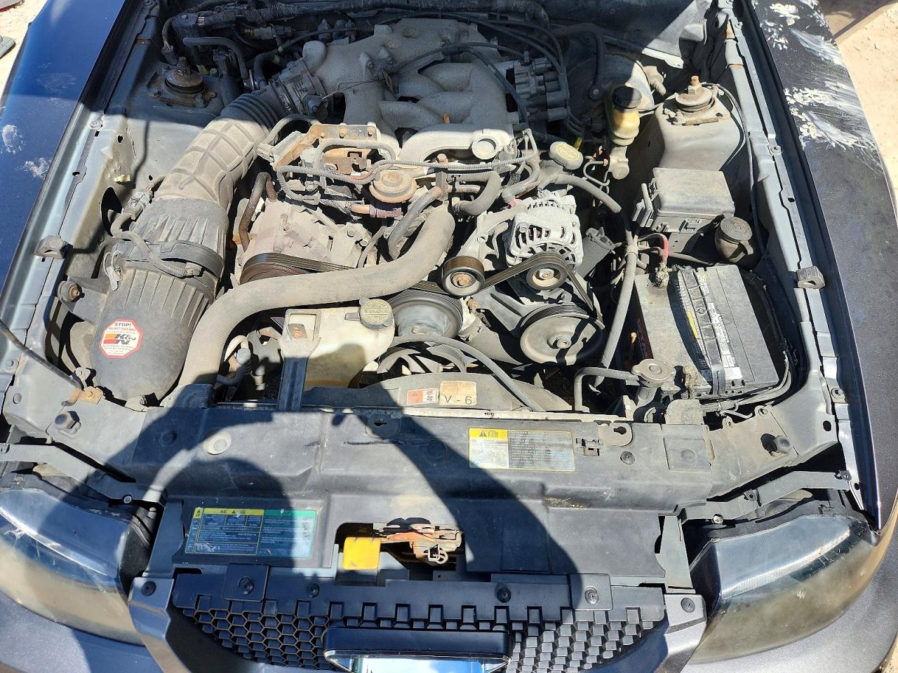 2004 Ford Mustang Charcoal vin: 1FAFP40694F194974