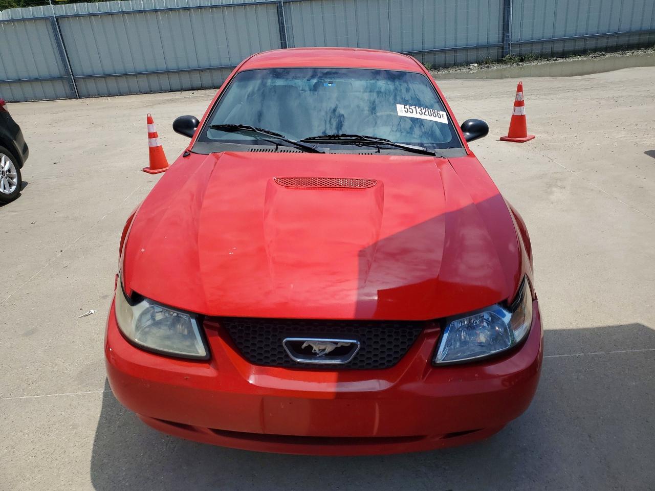 2004 Ford Mustang Красный vin: 1FAFP40694F220960