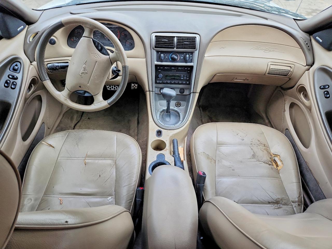 2004 Ford Mustang Белый vin: 1FAFP406X4F148182