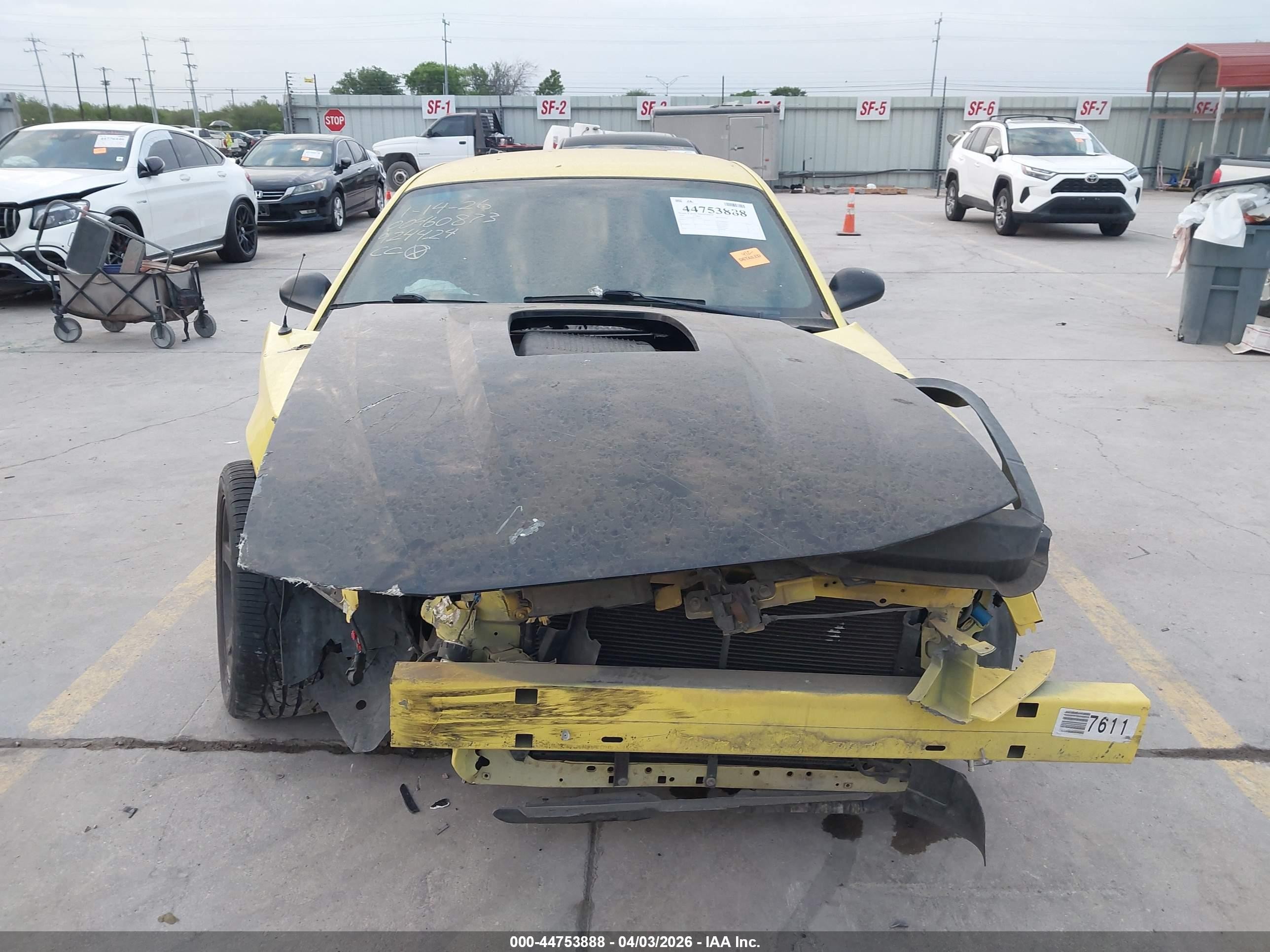 2003 Ford Mustang Mach 1 Yellow vin: 1FAFP42R03F424424