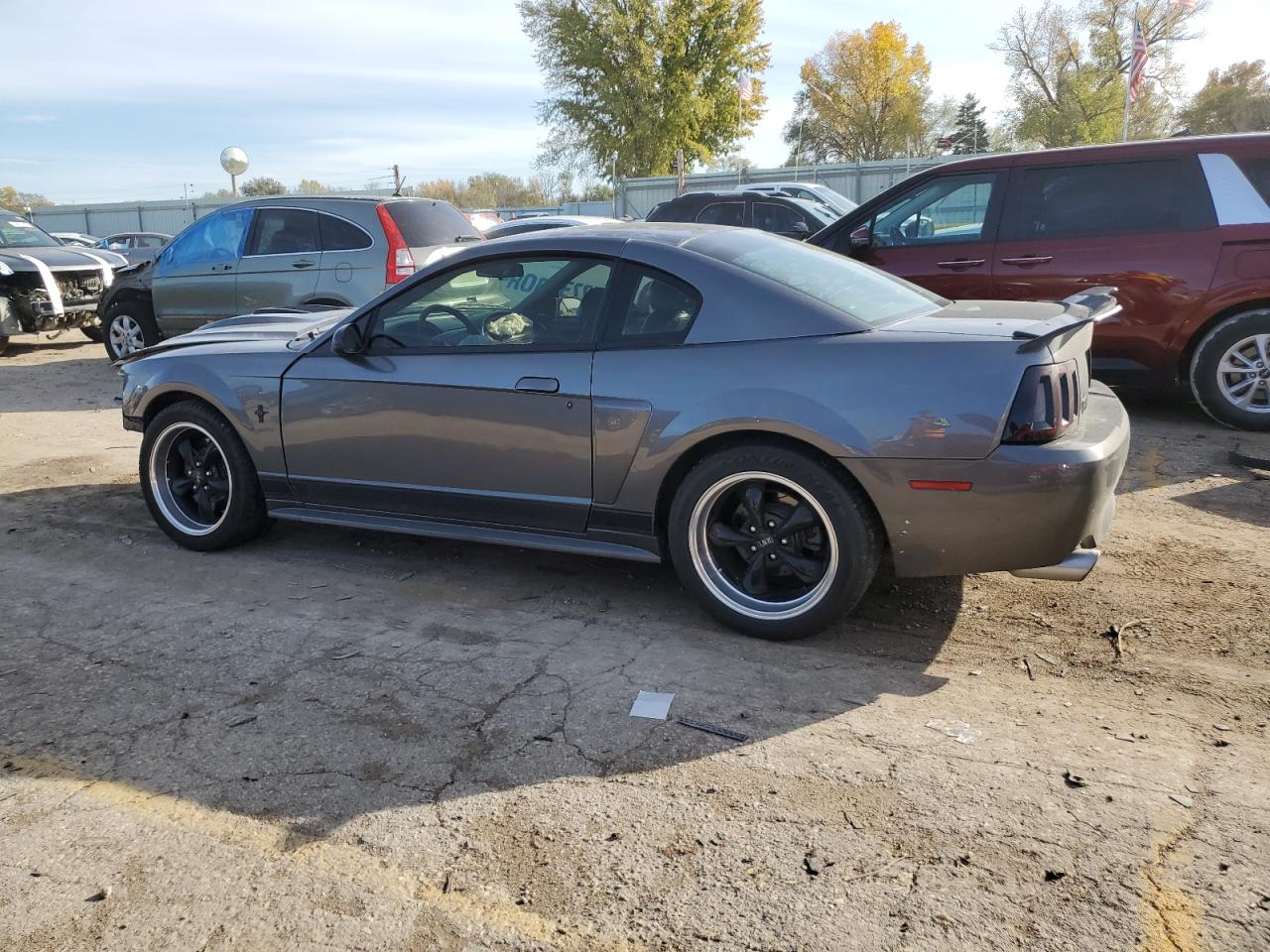 2003 Ford Mustang Mach I Gray vin: 1FAFP42R33F453805