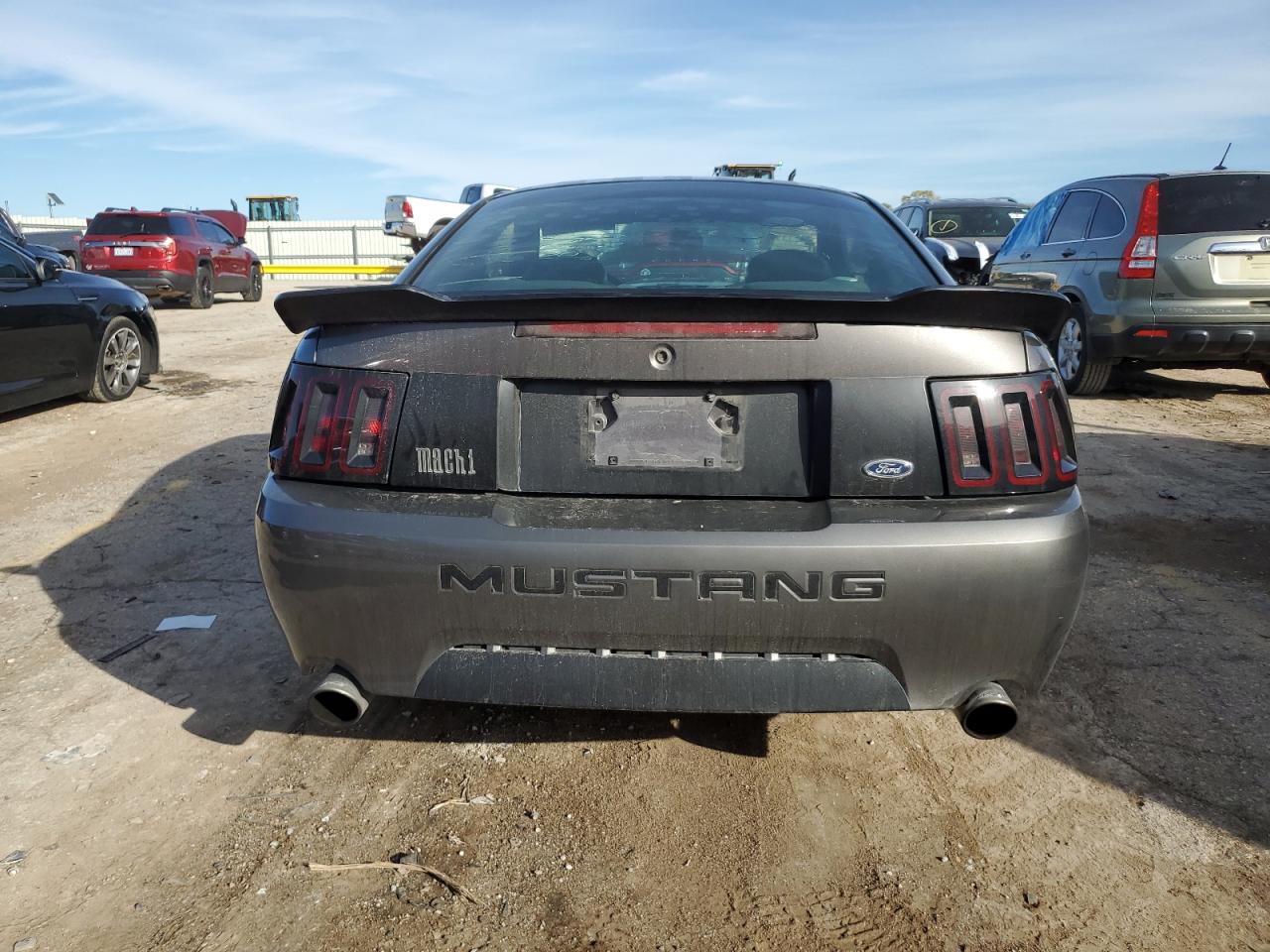 2003 Ford Mustang Mach I Gray vin: 1FAFP42R33F453805