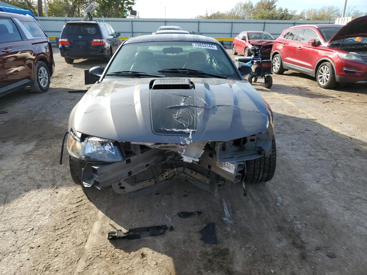 2003 Ford Mustang Mach I Gray vin: 1FAFP42R33F453805