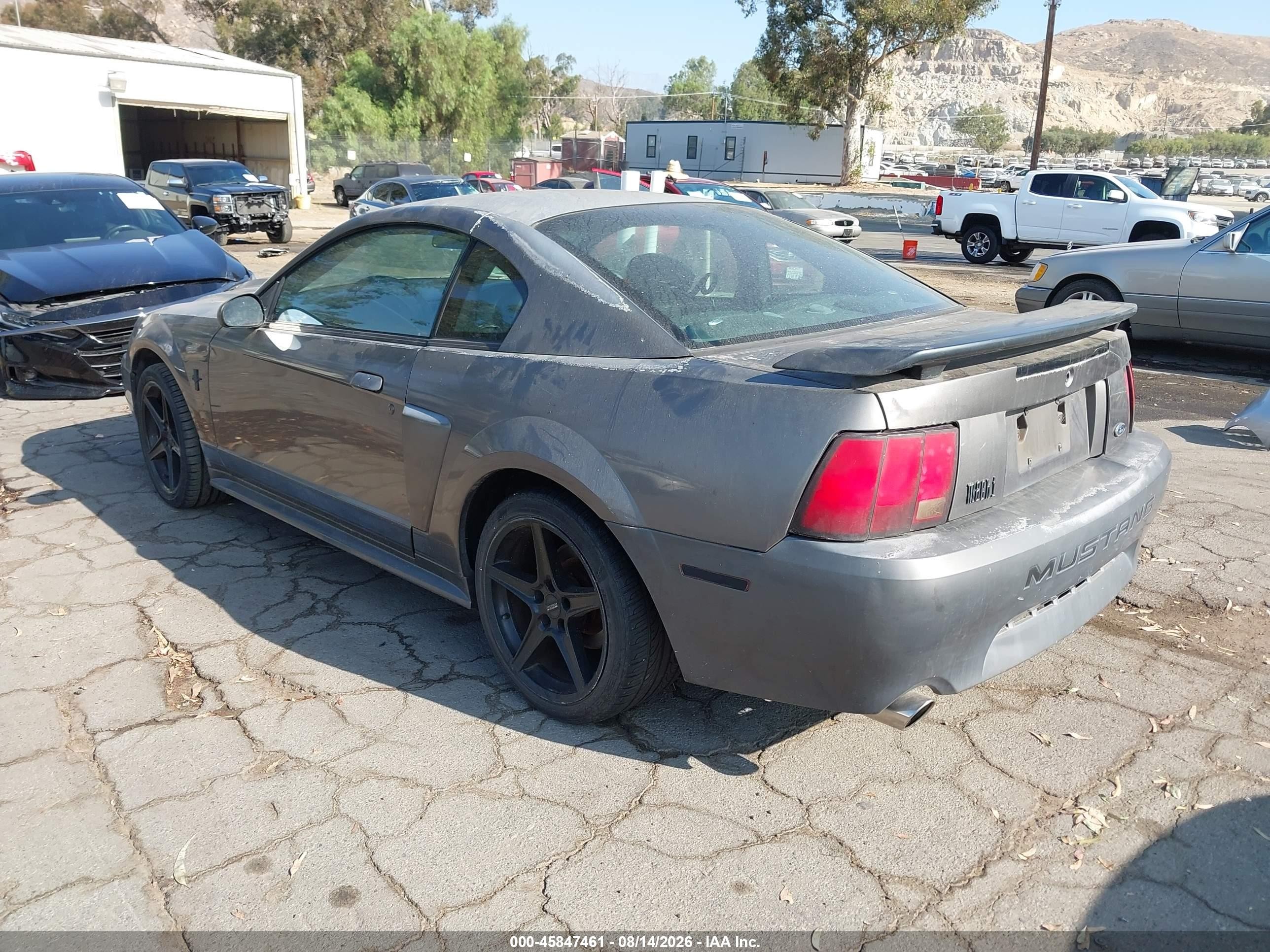 2003 Ford Mustang Mach 1 Gray vin: 1FAFP42R53F417582