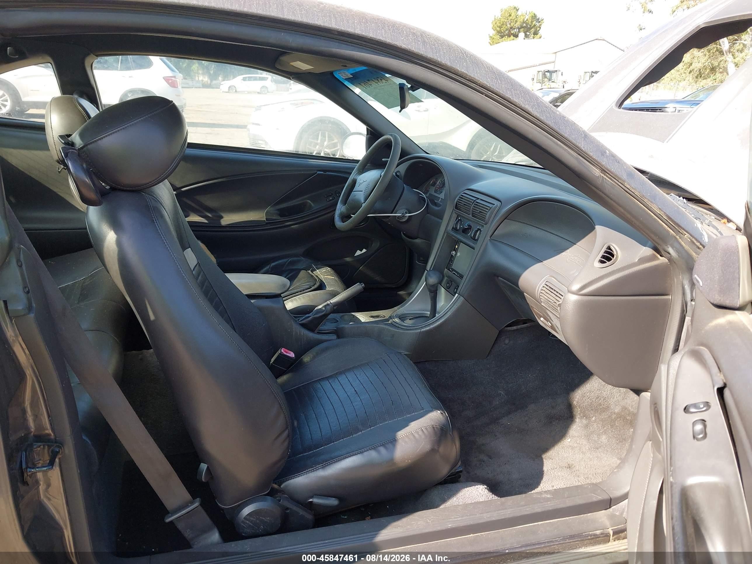 2003 Ford Mustang Mach 1 Gray vin: 1FAFP42R53F417582