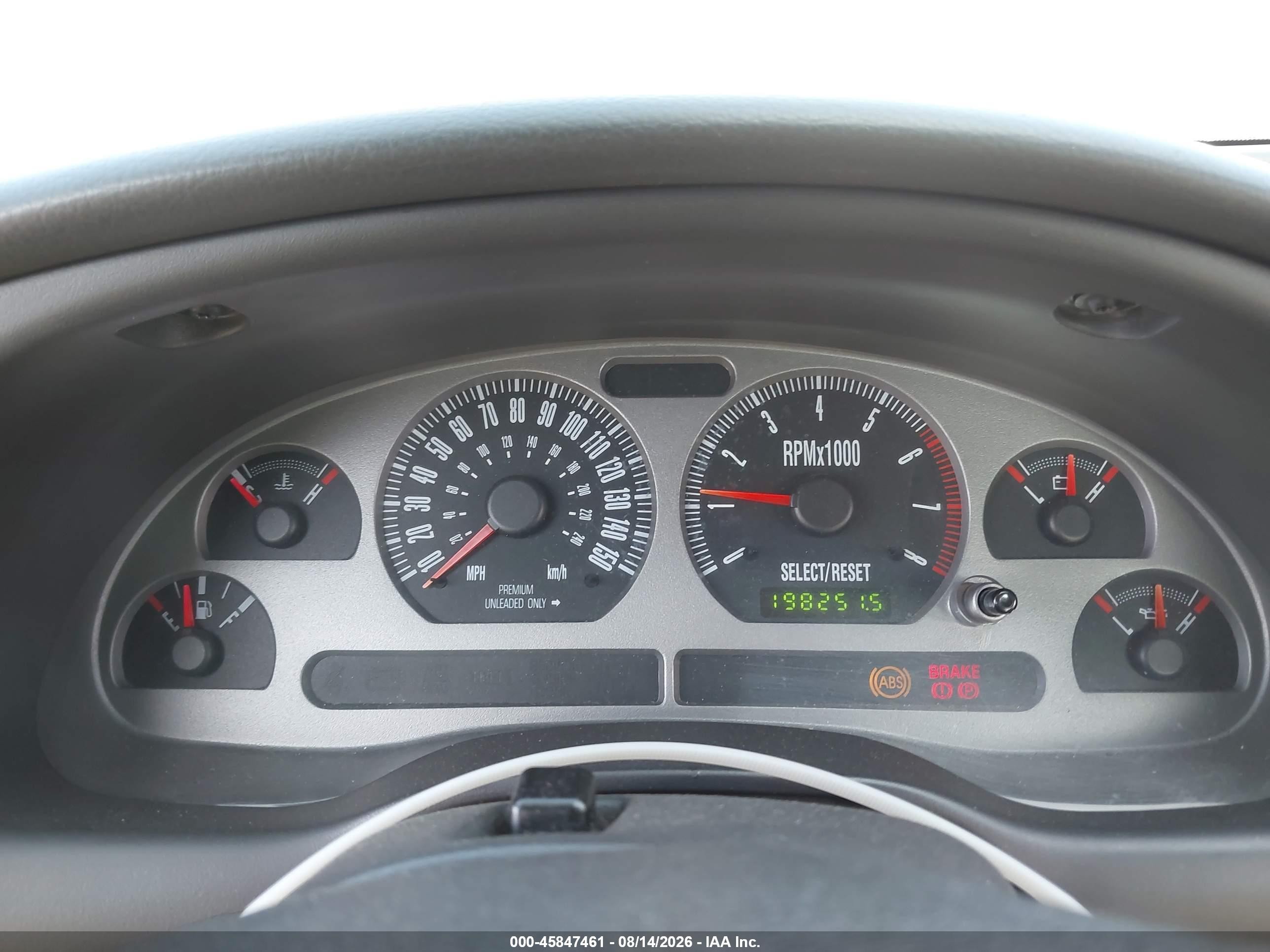 2003 Ford Mustang Mach 1 Gray vin: 1FAFP42R53F417582