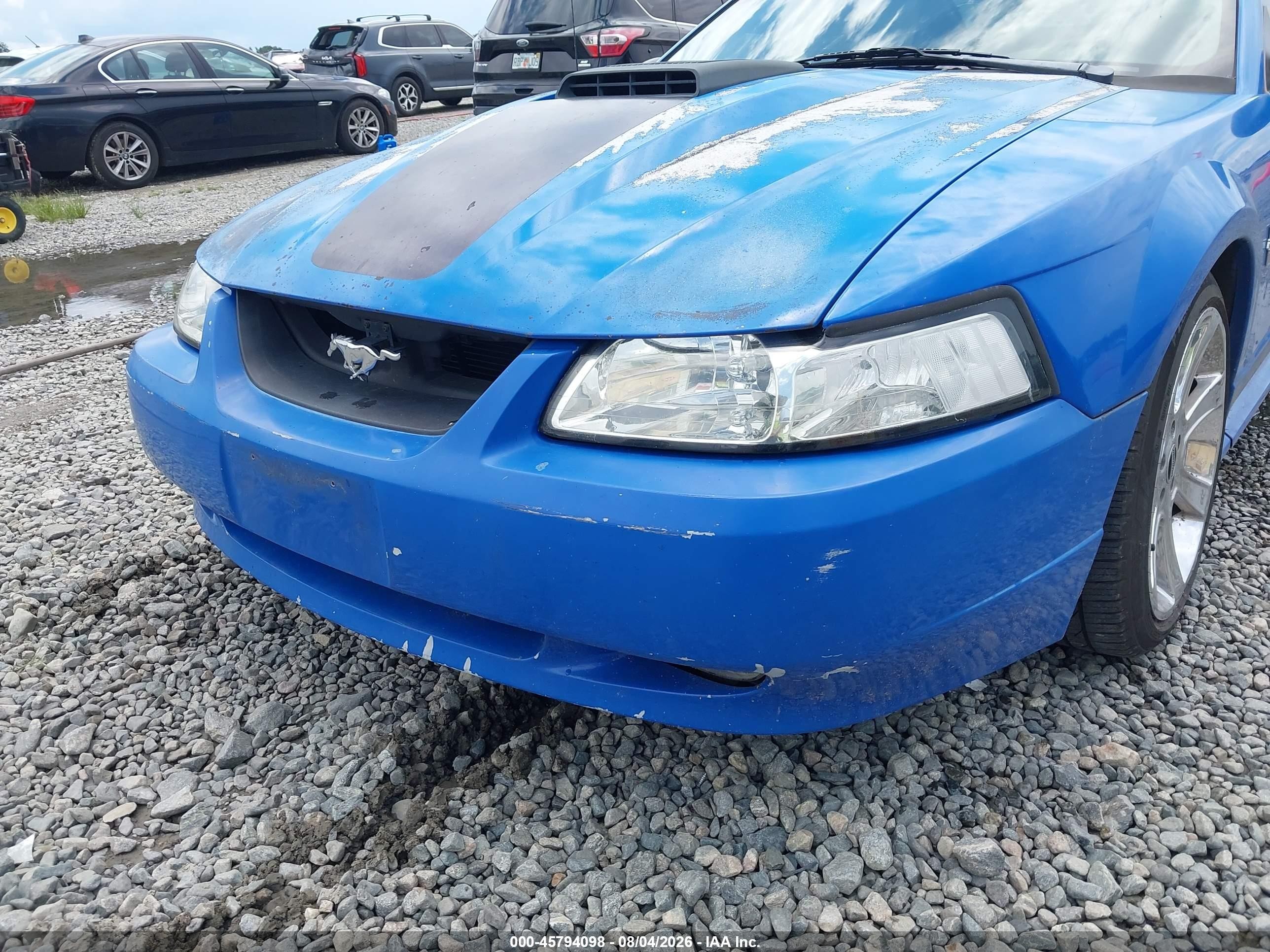 2003 Ford Mustang Mach 1 Синий vin: 1FAFP42R63F429899