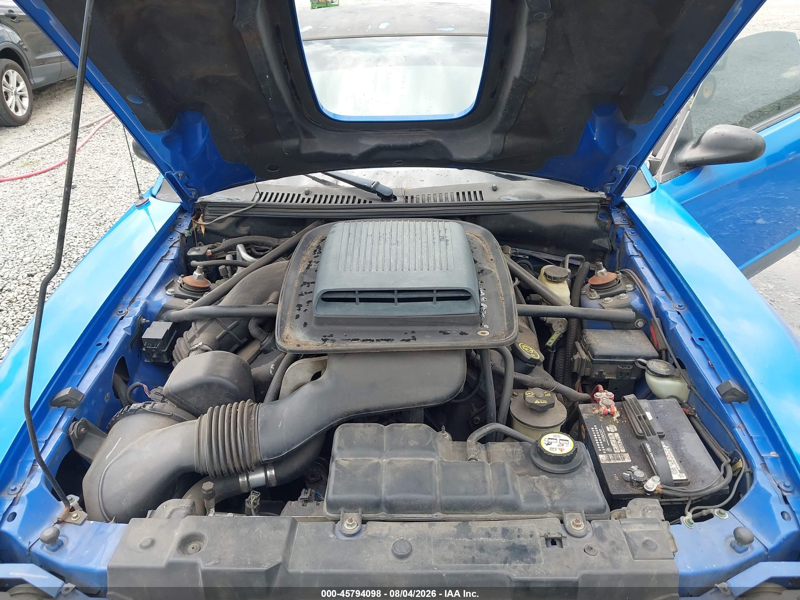 2003 Ford Mustang Mach 1 Синий vin: 1FAFP42R63F429899