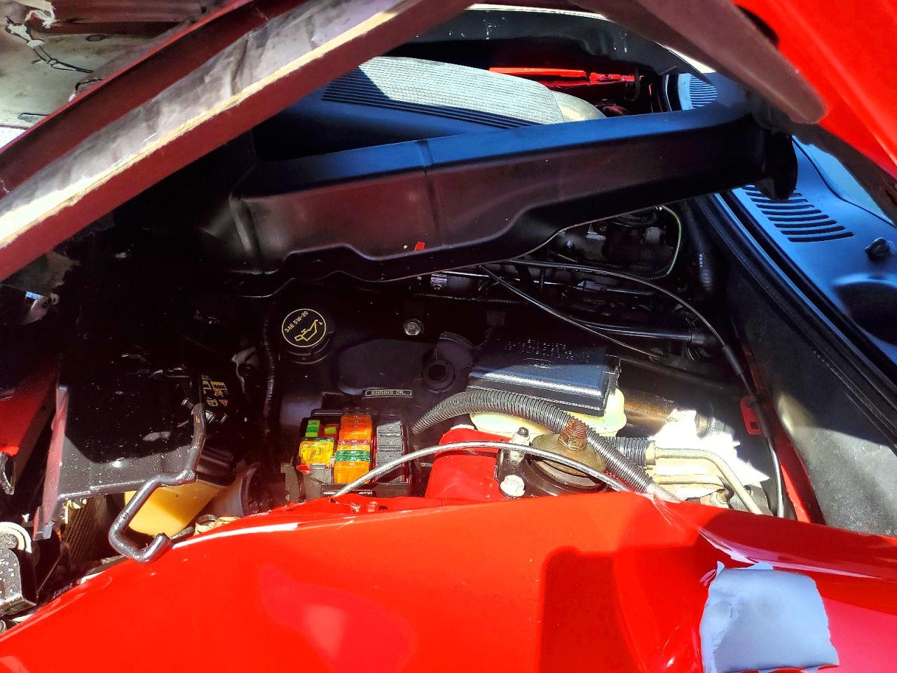 2003 Ford Mustang Mach I Red vin: 1FAFP42R73F425926