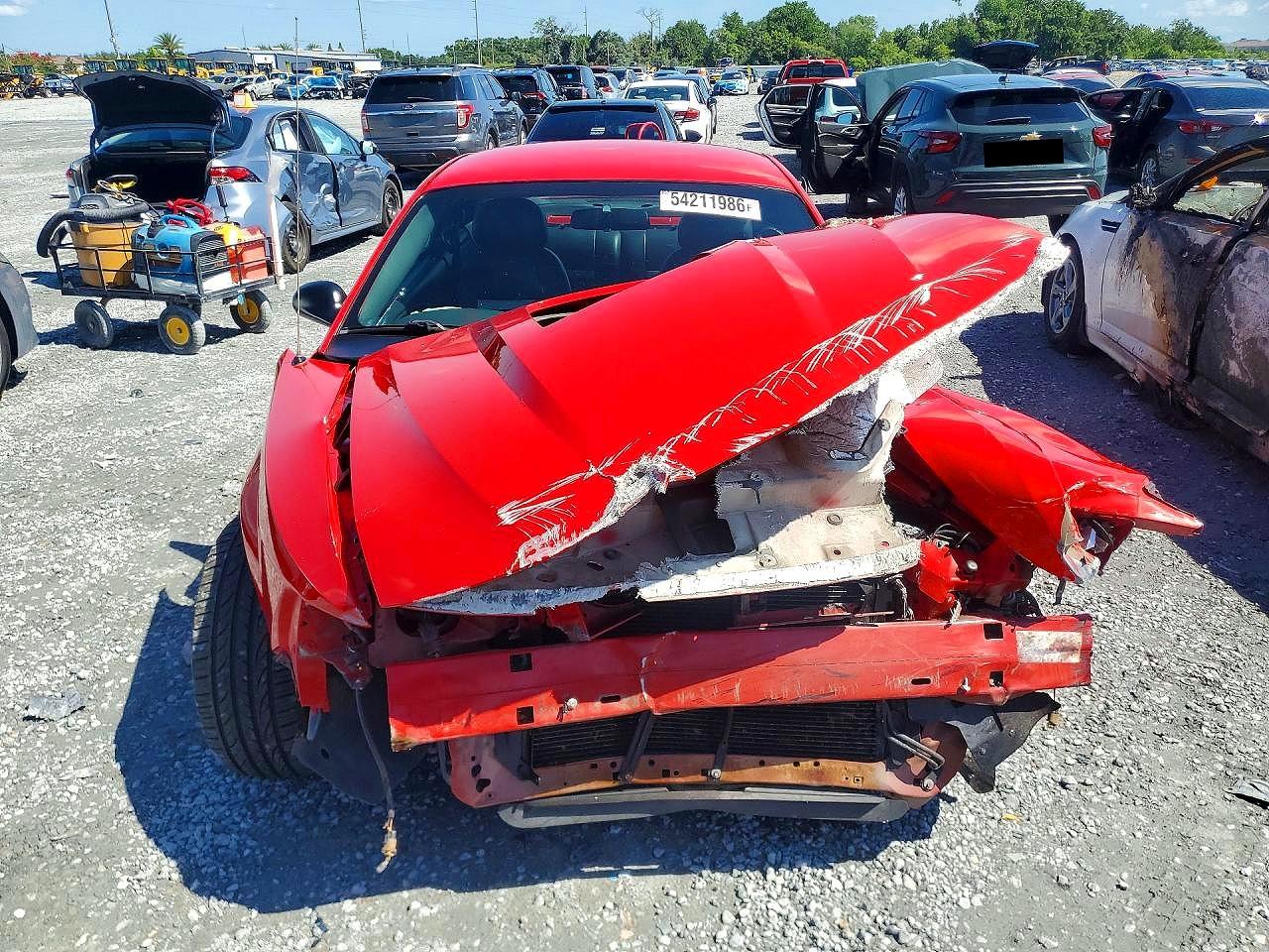 2003 Ford Mustang Mach I Red vin: 1FAFP42R73F425926