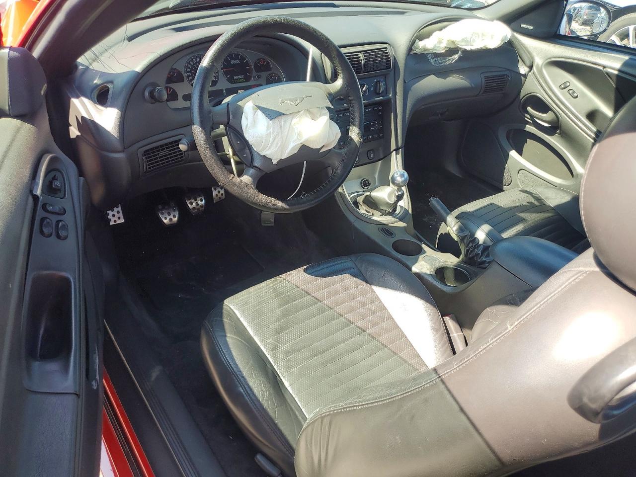 2003 Ford Mustang Mach I Red vin: 1FAFP42R73F425926