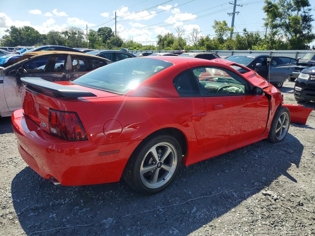 2003 Ford Mustang Mach I Red vin: 1FAFP42R73F425926