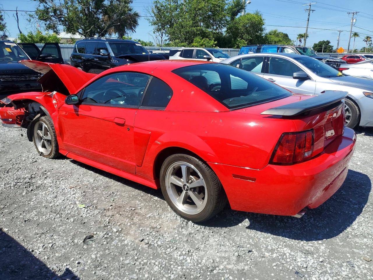 2003 Ford Mustang Mach I Red vin: 1FAFP42R73F425926