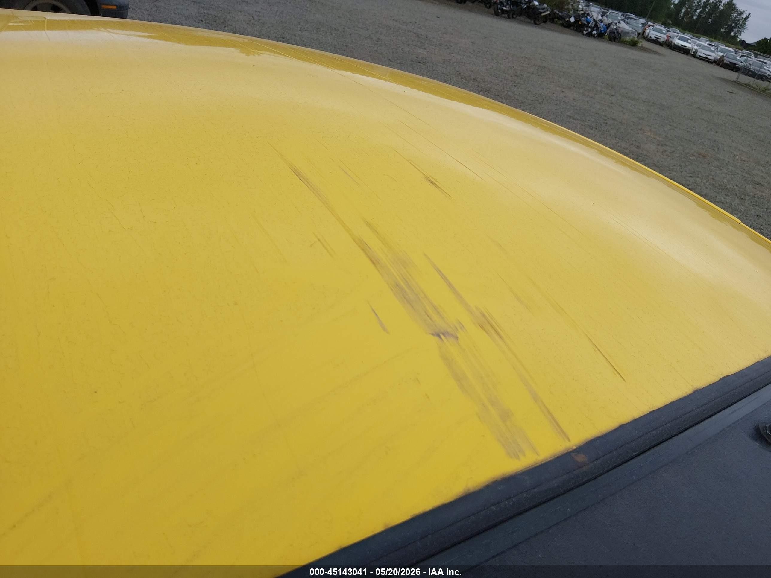 2004 Ford Mustang Mach 1 Yellow vin: 1FAFP42R74F140404