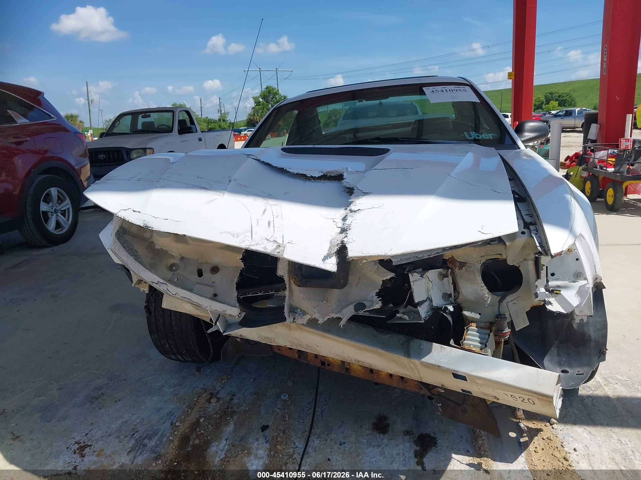 1999 Ford Mustang Gt White vin: 1FAFP42X0XF142398