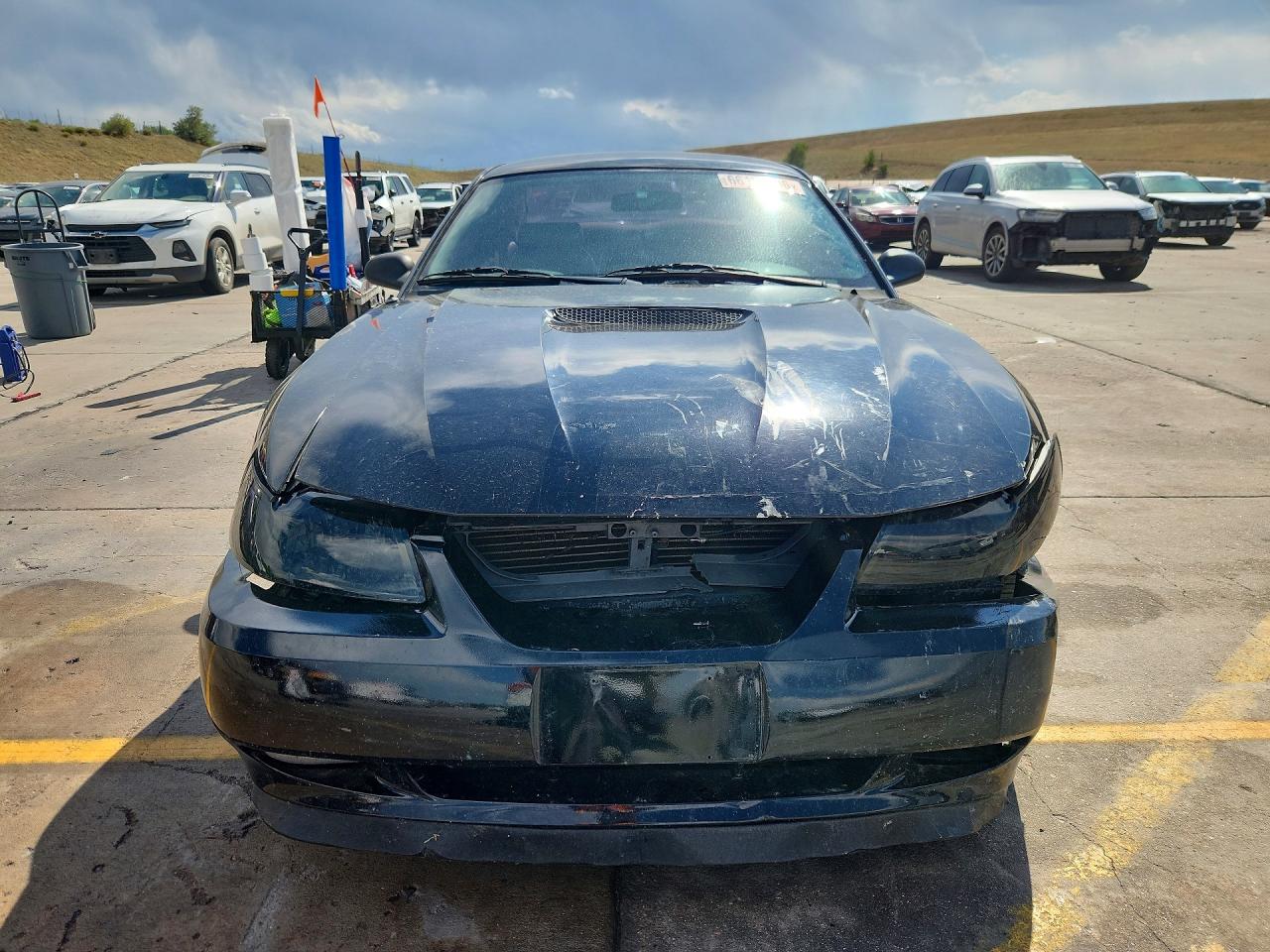 1999 Ford Mustang Gt Black vin: 1FAFP42X0XF234899