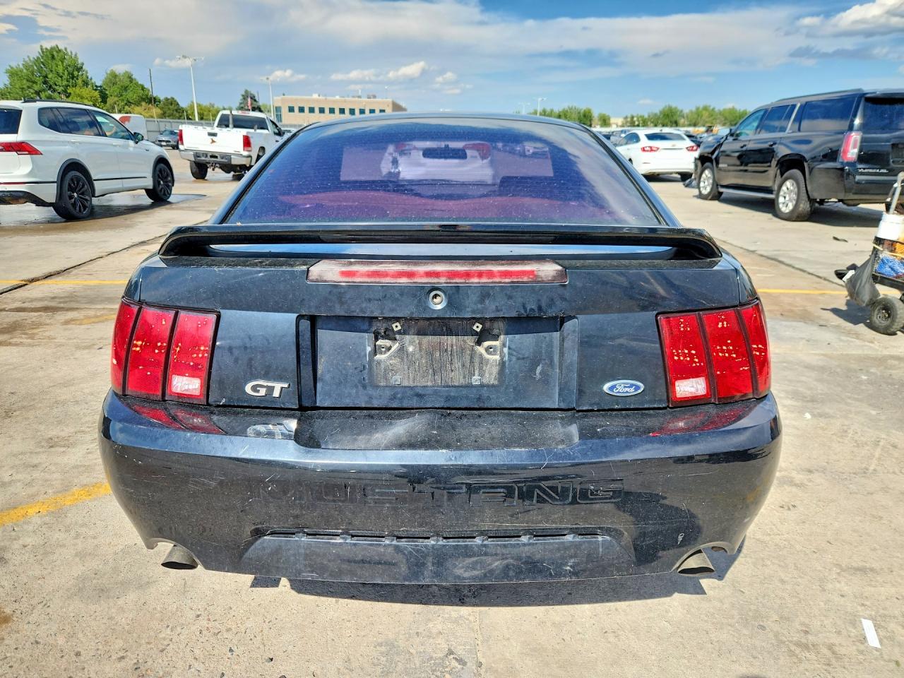 1999 Ford Mustang Gt Black vin: 1FAFP42X0XF234899