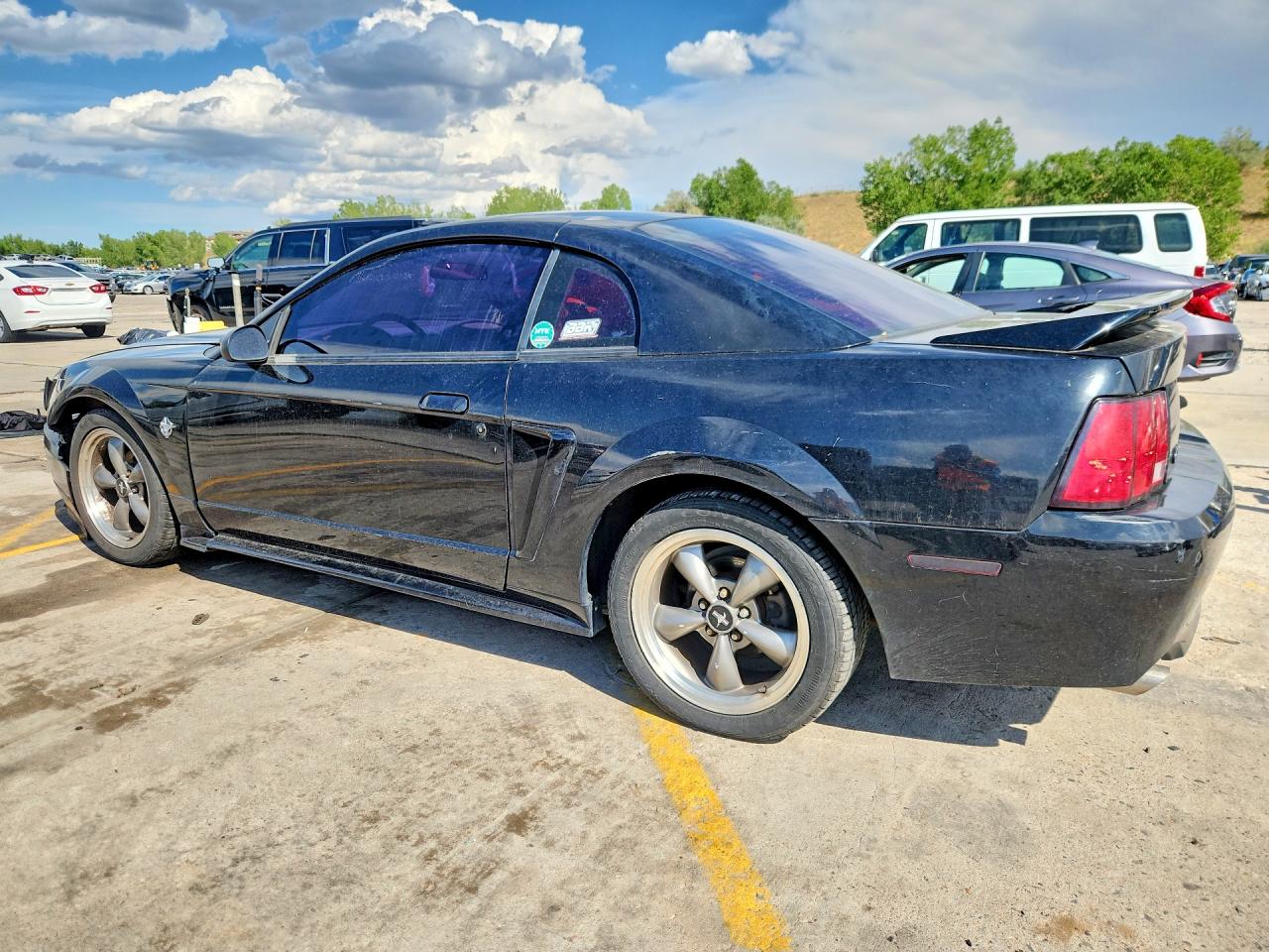 1999 Ford Mustang Gt Black vin: 1FAFP42X0XF234899
