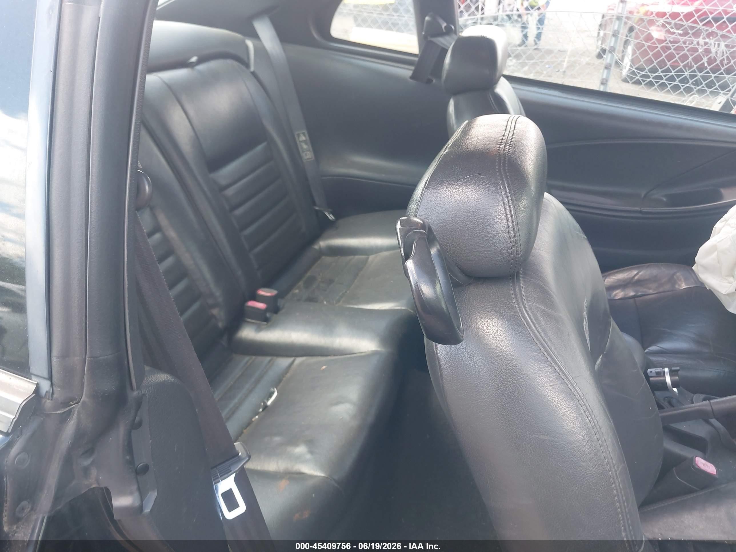 2000 Ford Mustang Gt Black vin: 1FAFP42X0YF220924