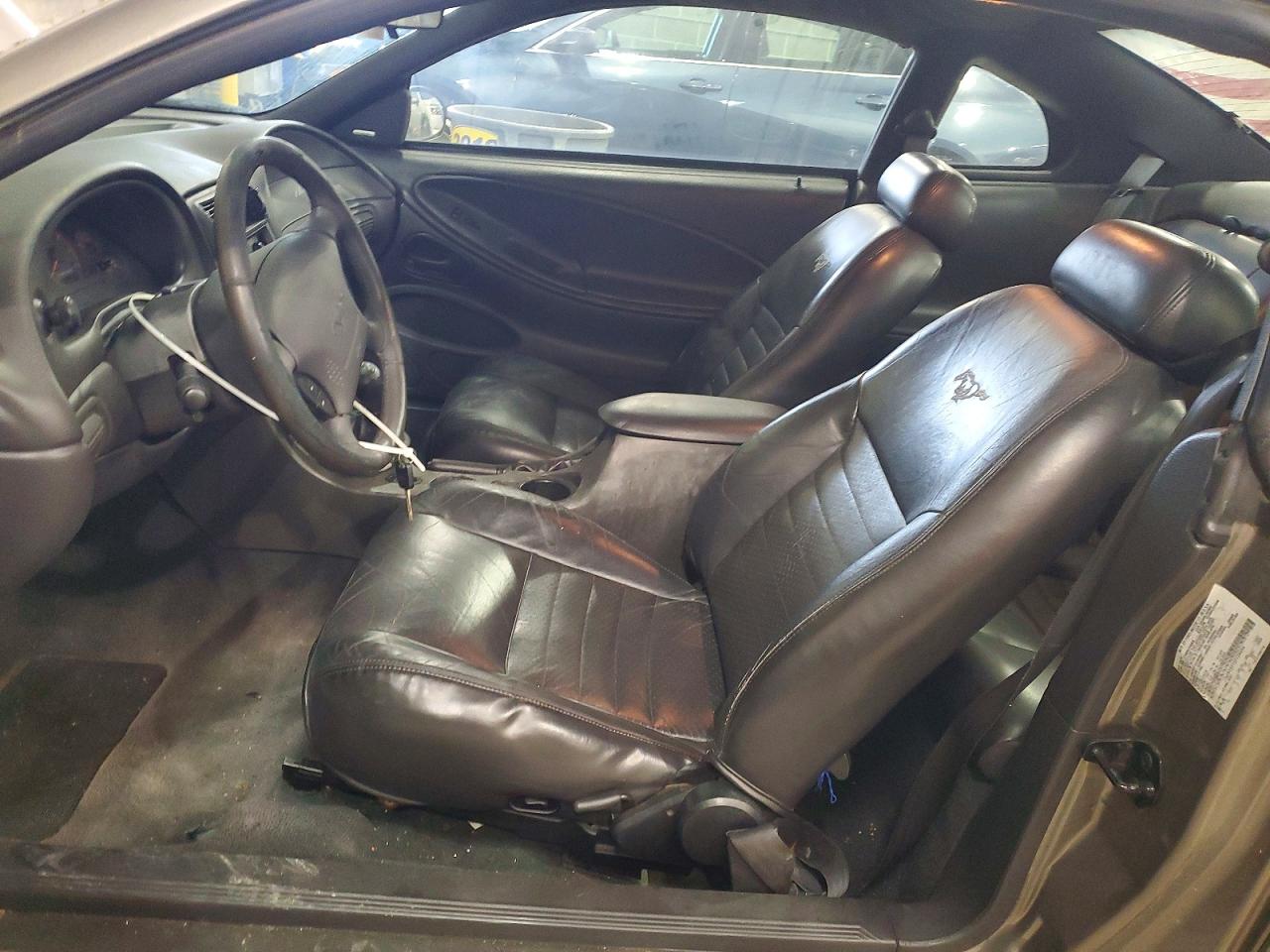 2002 Ford Mustang Gt Gray vin: 1FAFP42X12F189450