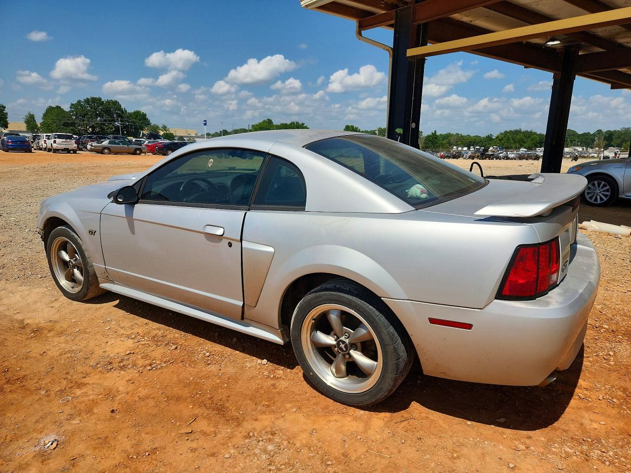 2003 Ford Mustang Gt Silver vin: 1FAFP42X13F352311