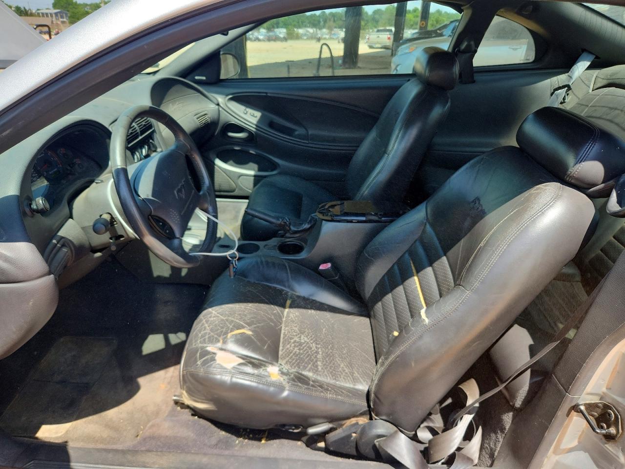 2003 Ford Mustang Gt Silver vin: 1FAFP42X13F352311