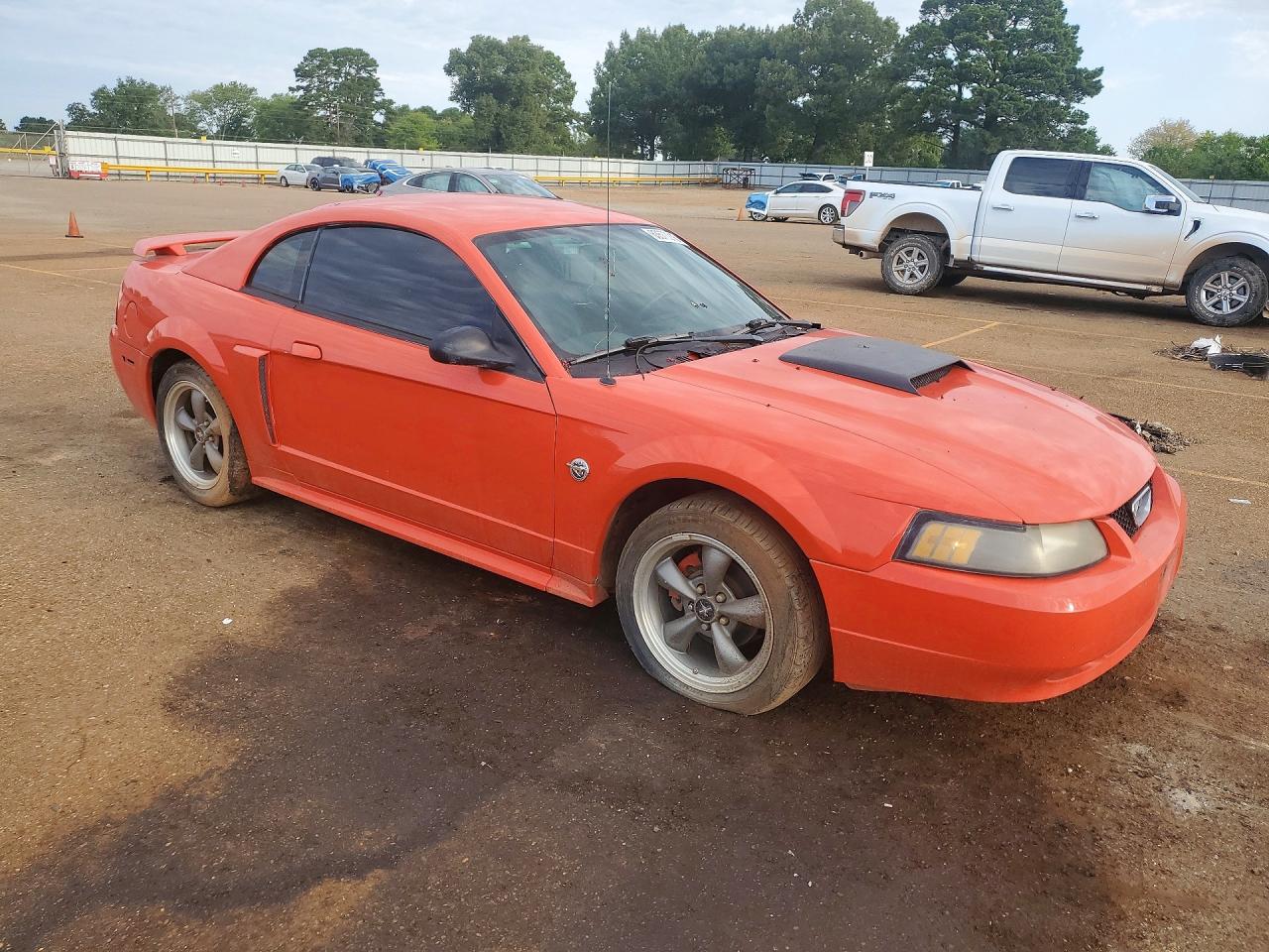2004 Ford Mustang Gt Orange vin: 1FAFP42X14F108434