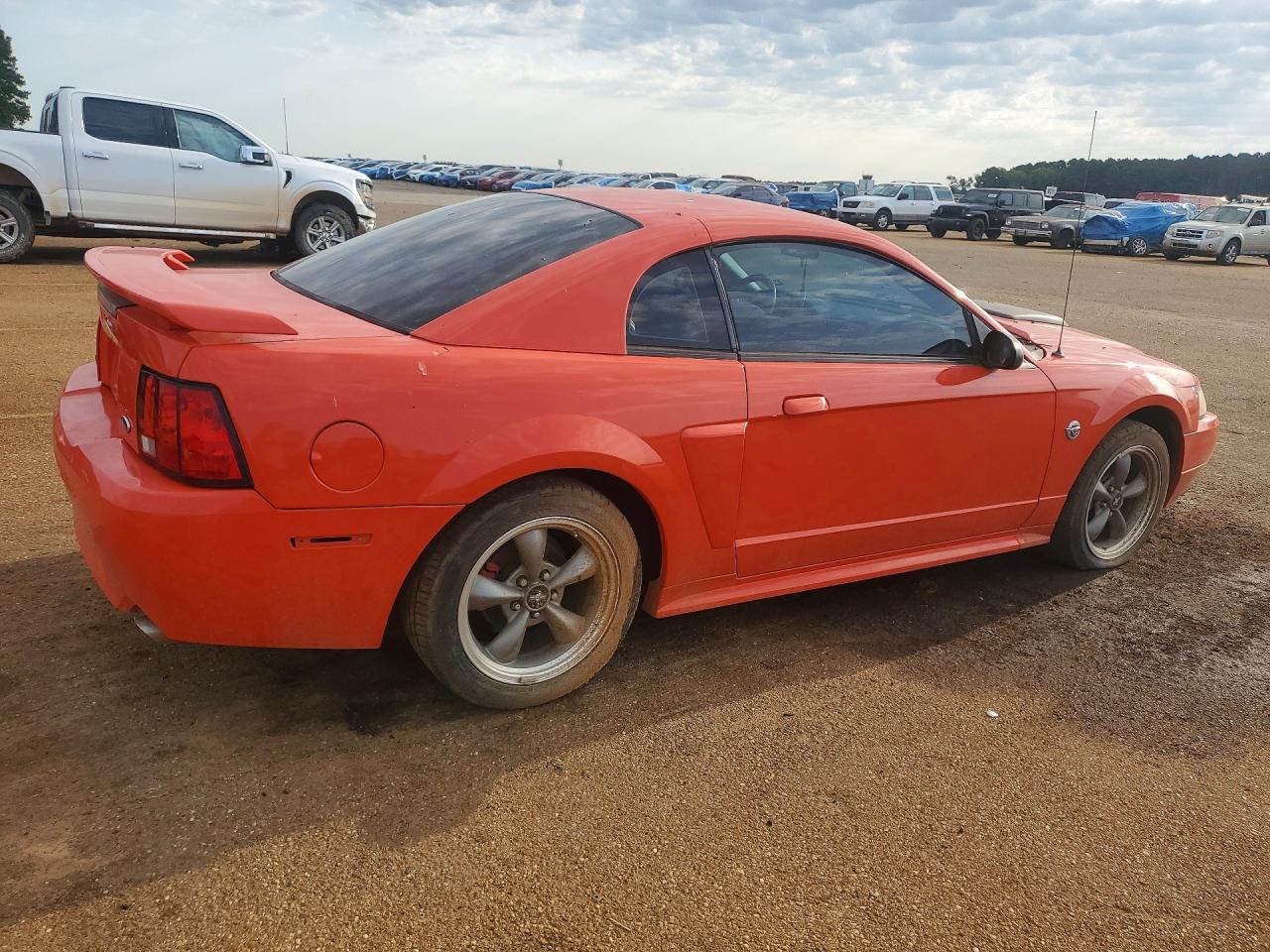 2004 Ford Mustang Gt Orange vin: 1FAFP42X14F108434