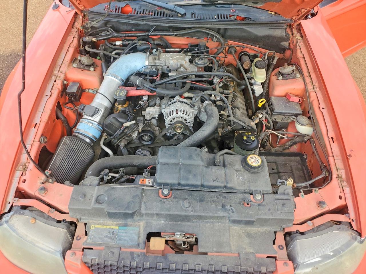 2004 Ford Mustang Gt Orange vin: 1FAFP42X14F108434