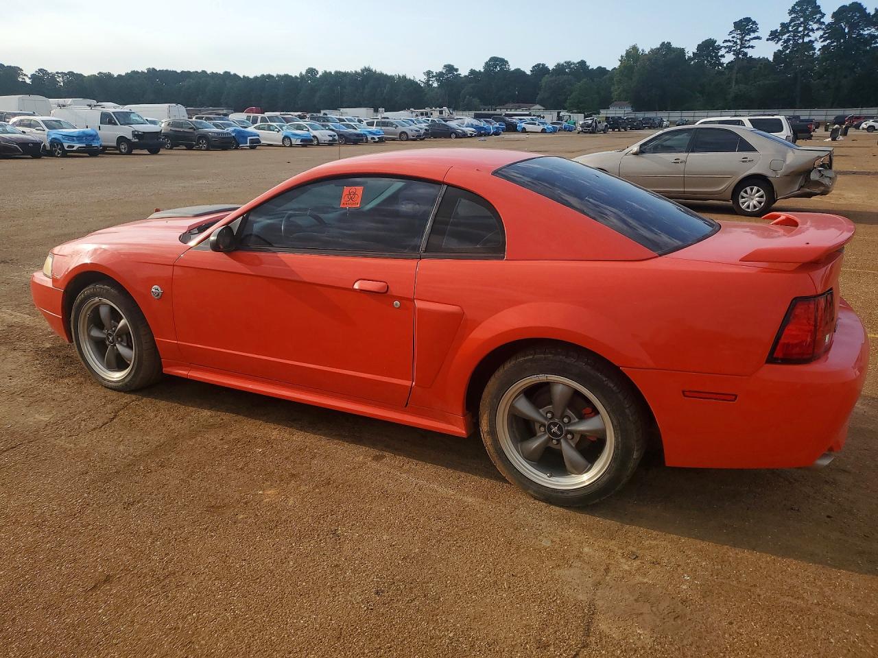 2004 Ford Mustang Gt Orange vin: 1FAFP42X14F108434