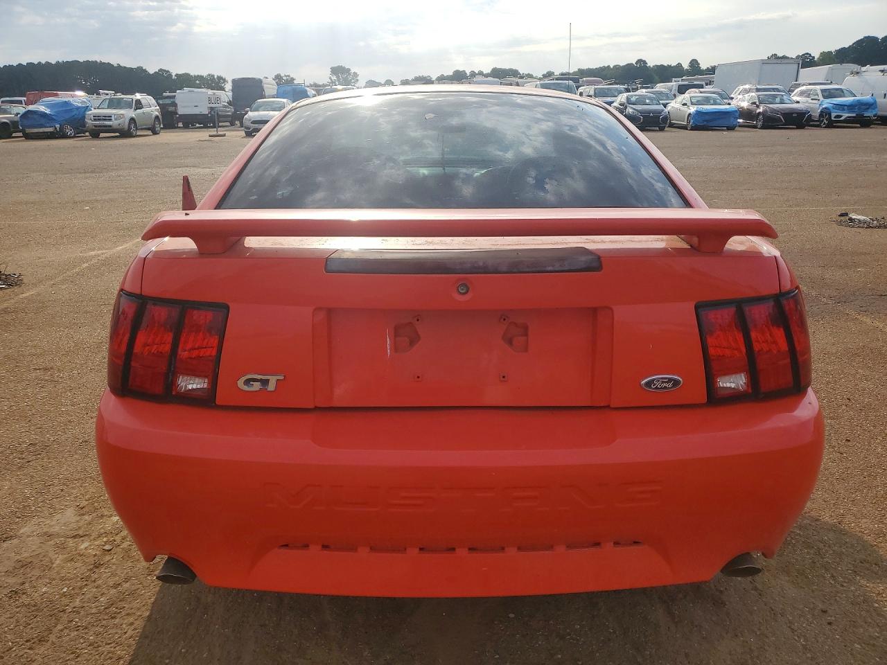 2004 Ford Mustang Gt Orange vin: 1FAFP42X14F108434