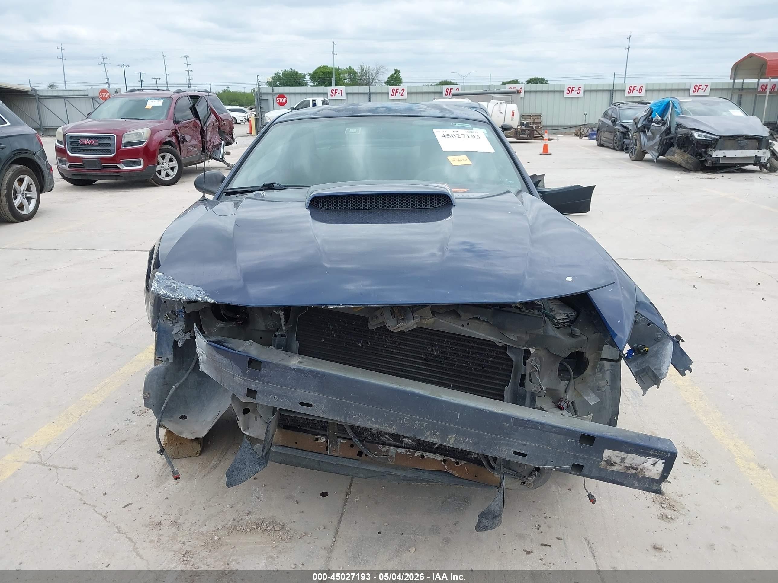 2002 Ford Mustang Gt Dark Blue vin: 1FAFP42X22F211889