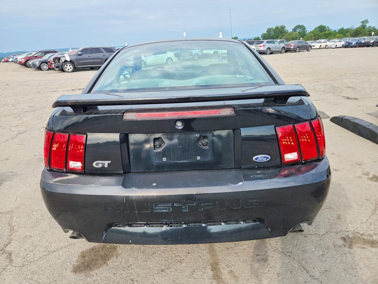 2003 Ford Mustang Gt Black vin: 1FAFP42X23F307247