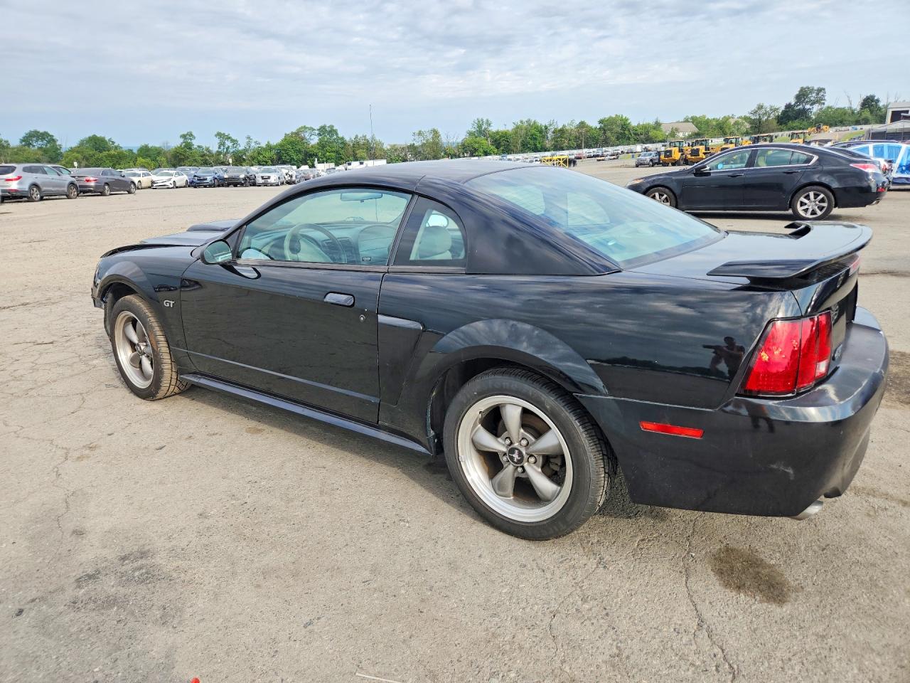 2003 Ford Mustang Gt Black vin: 1FAFP42X23F307247