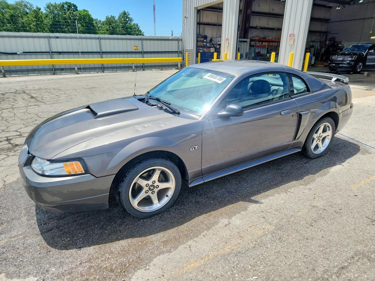 2003 Ford Mustang Gt Gray vin: 1FAFP42X23F428666