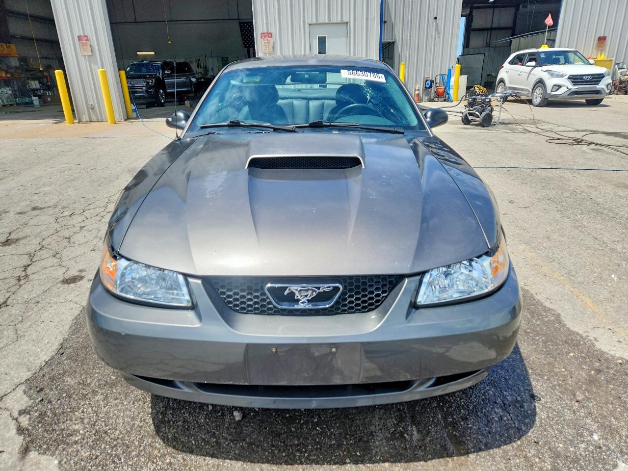 2003 Ford Mustang Gt Серый vin: 1FAFP42X23F428666