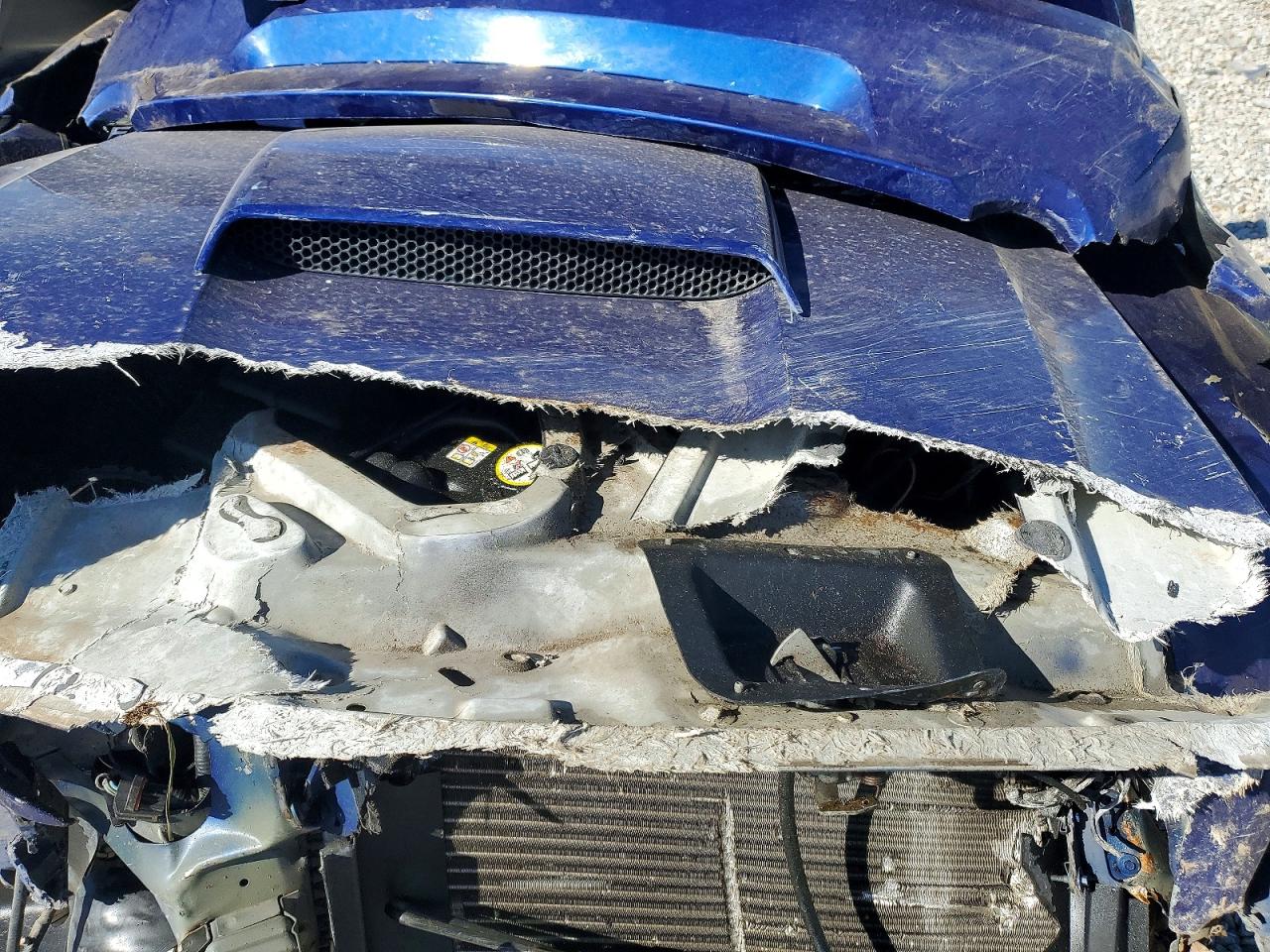 2003 Ford Mustang Gt Blue vin: 1FAFP42X23F446052